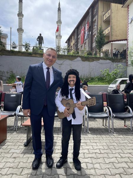 Başkanla Resimlerimiz